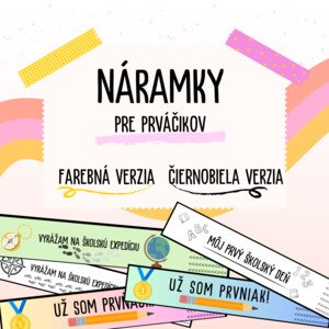 Náramky pre prváčikov: prvý školský deň