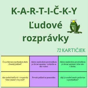 Ľudové rozprávky - kartičky