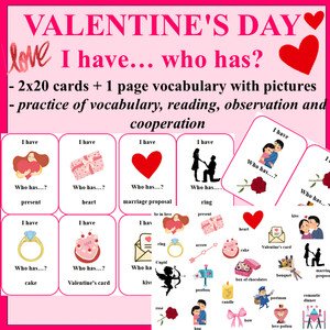 Valentines day I have Who has?