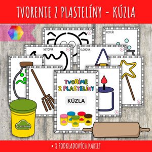 Tvorenie z plastelíny - čarodejnica a kúzla
