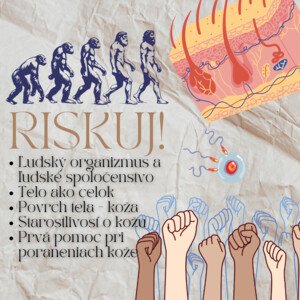 RISKUJ! - Ľudský organizmus, Telo ako celok, Koža človeka