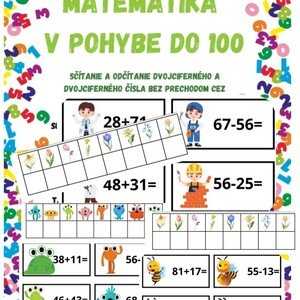Behacie príklady do 100 bez prechodu cez základ 10