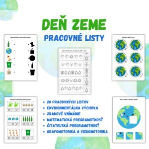 DEŇ ZEME - brožúra - pracovné listy