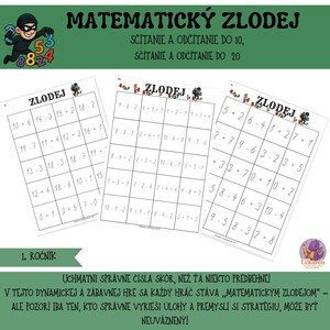 Matematický zlodej 1.ročník