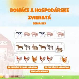 DOMÁCE A HOSPODÁRSKÉ ZVIERATÁ - brožúra - serialita
