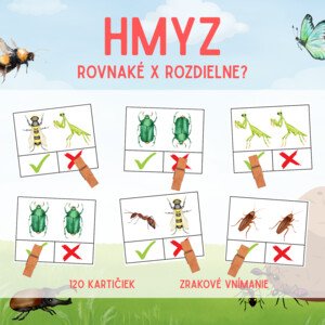 HMYZ - brožúra - rovnaké x rozdielne?