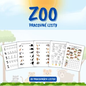 ZOO - brožúra - pracovné listy