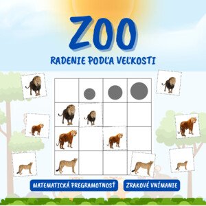 ZOO - radenie podľa veľkosti
