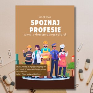 Kartičky - „Spoznaj profesie“