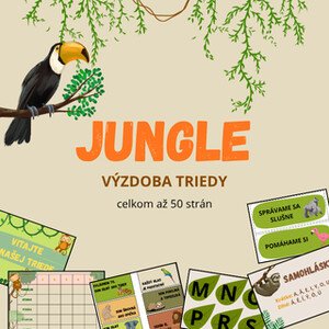 JUNGLE VÝZDOBA TRIEDY