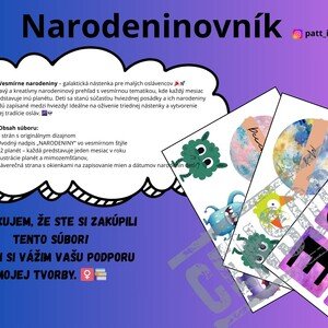 Narodeninovník- Vesmírna tématika