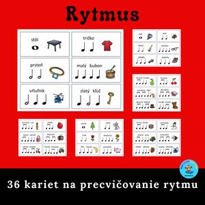 Rytmus s obrázkami - karty