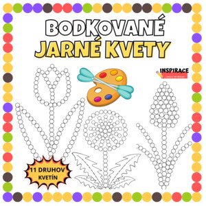 BODKOVANÉ OBRÁZKY – Jarné kvety 🌷🌸🪻