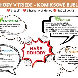DOHODY V TRIEDE – KOMIKSOVÉ BUBLINY