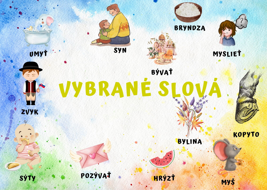 Vybrané slová - Slovenský Jazyk | UčiteliaUčiteľom.sk