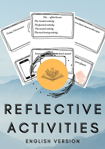 Reflective activities - English version - Anglický jazyk ...