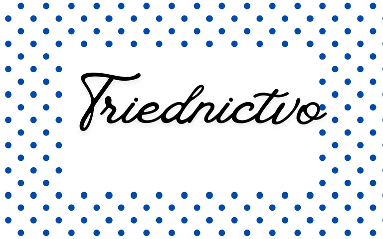 Triednictvo