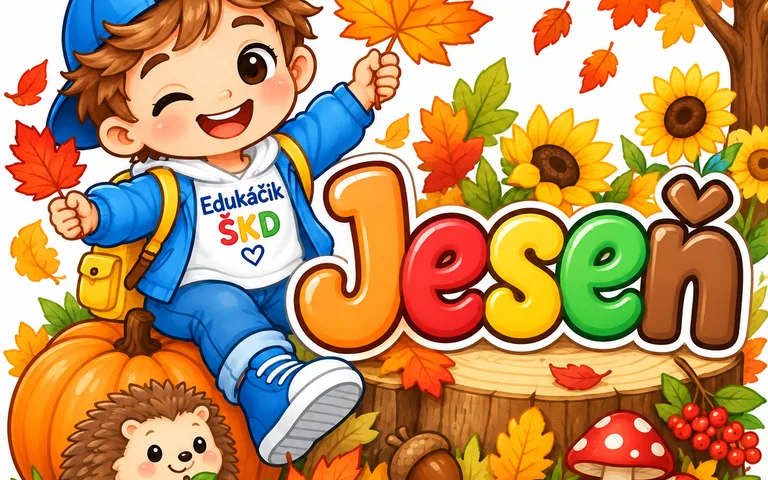 JESEŇ 🍂- Tematické dni, výzdoba, karty....