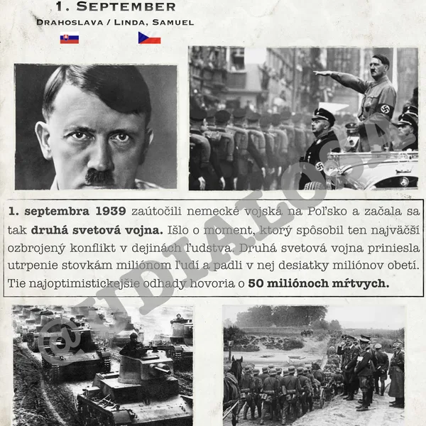 Významné udalosti - september