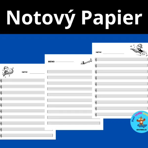 Notový Papier