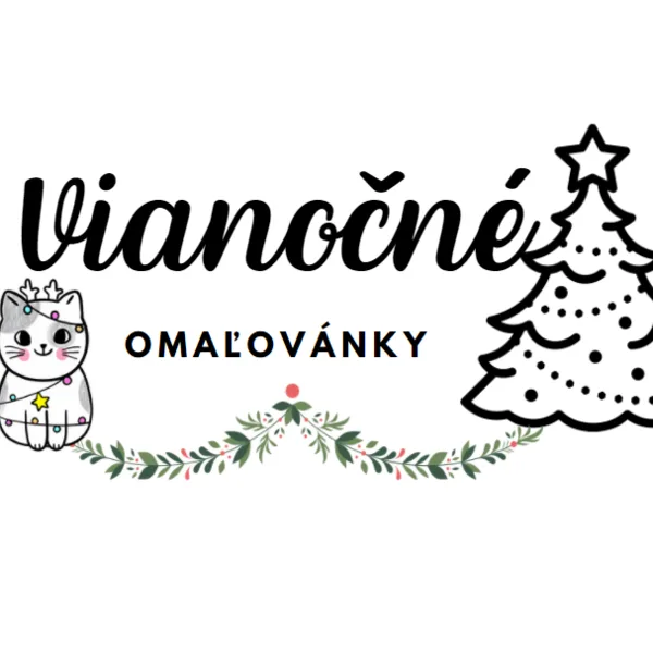Vianočné omaľovánky