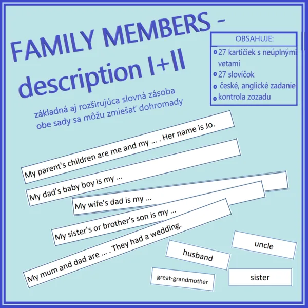 Family members - description I+II