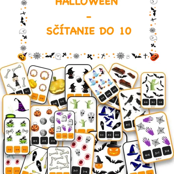Halloween - sčitanie do 10