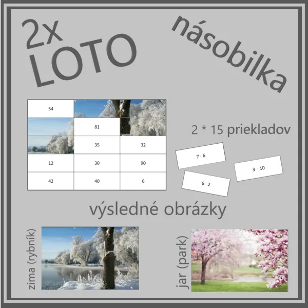 LOTO - násobilka (2x loto)