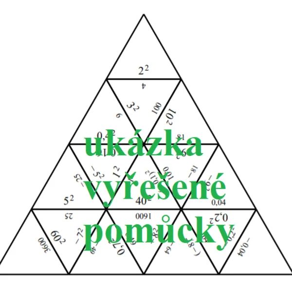 Trimino - druhá mocnina - 2 sady