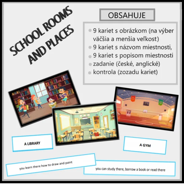 School rooms and places
