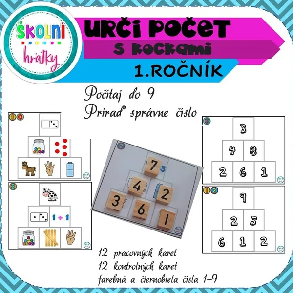 Urči POČET s kockami