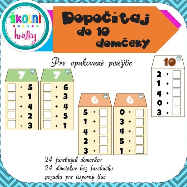 Dopočítaj do 10