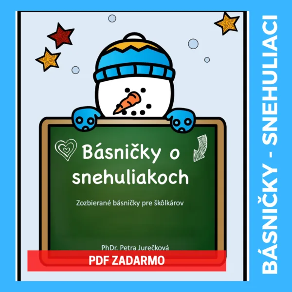 Básničky o snehuliakoch