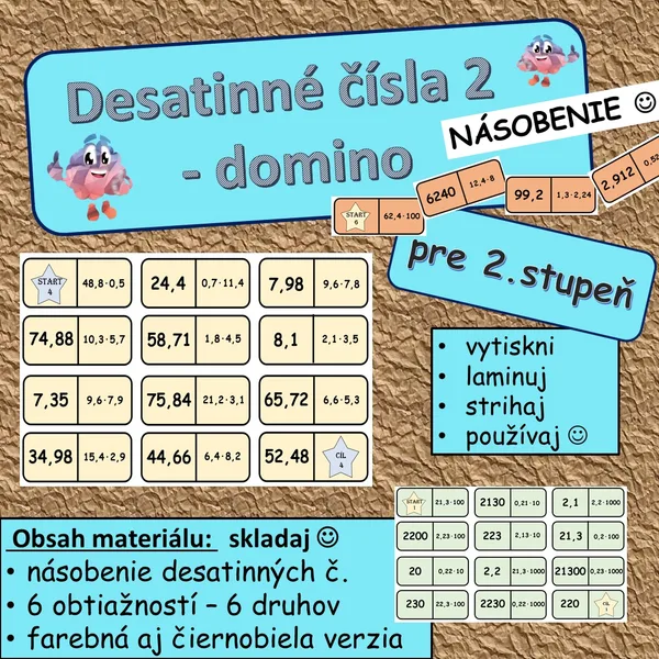 desatinné čísla 2 