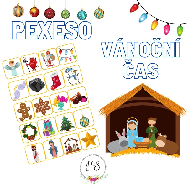 Vianoce - pexeso
