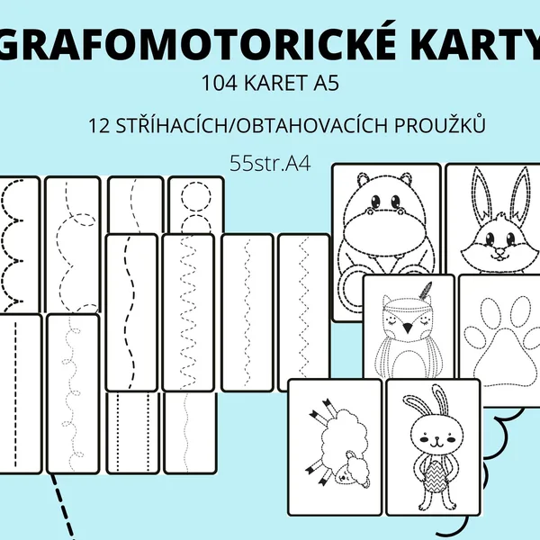 Grafomotorické karty