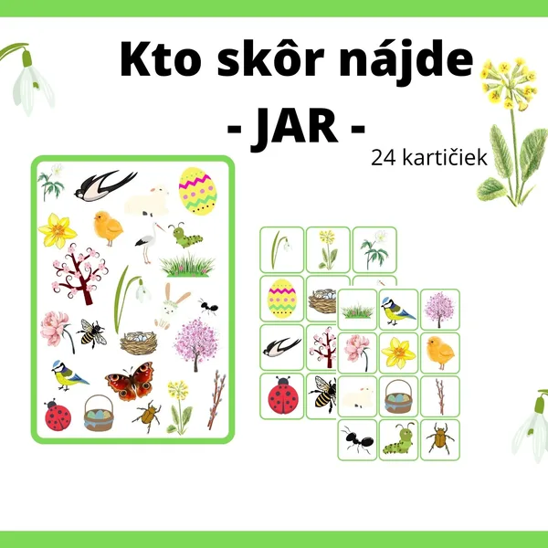 Kto skôr nájde - Jar