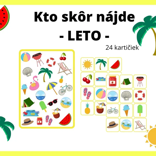 Kto skôr nájde - Leto