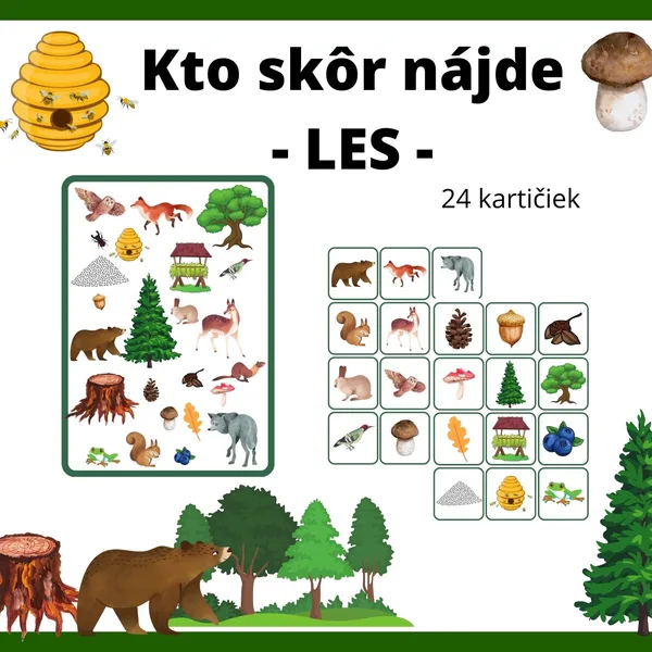 Kto skôr nájde - LES