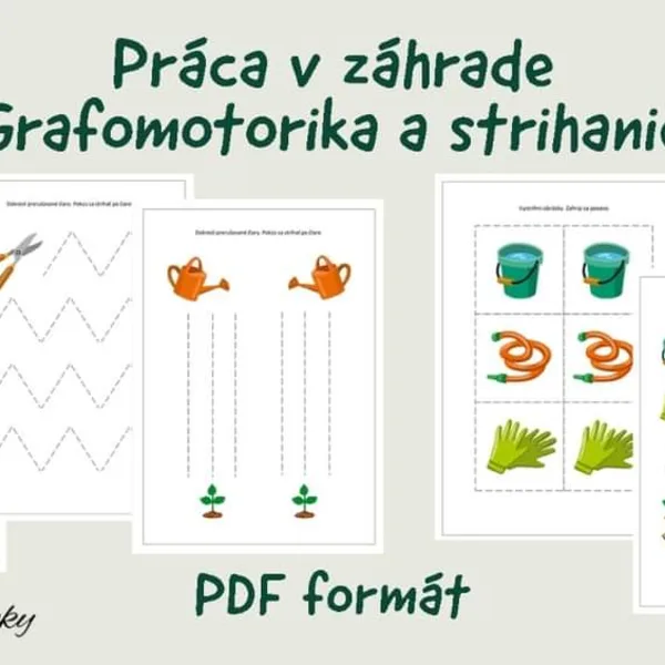 Pracovný zošit- V záhrade 