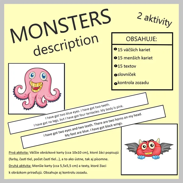 Monsters - description 