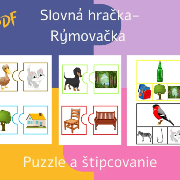 Slovná hračka- Rýmovačka 