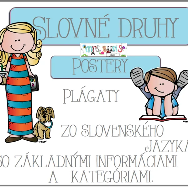 Plagáty - slovné druhy