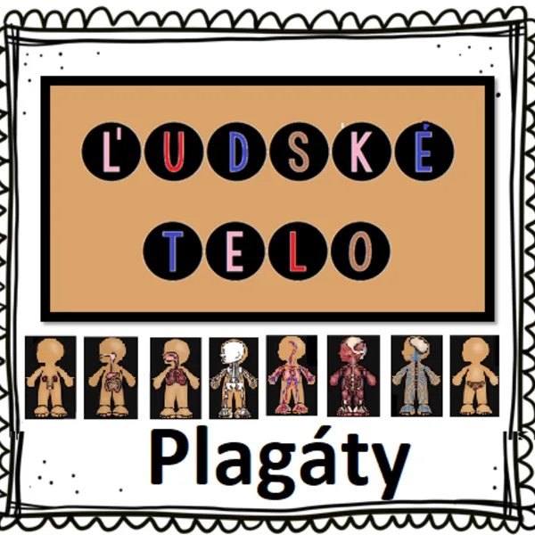 Plagáty_ľudské telo