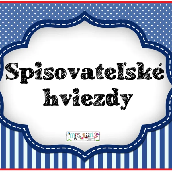 Plagáty - spisovatelia