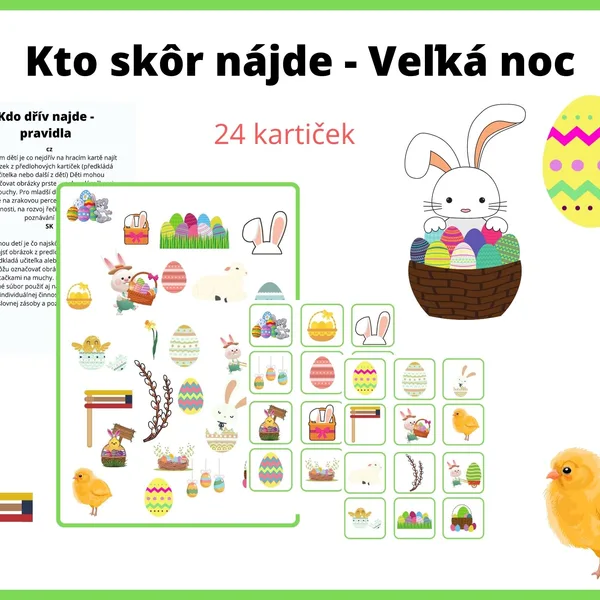 Kto skôr nájde - Veľká noc