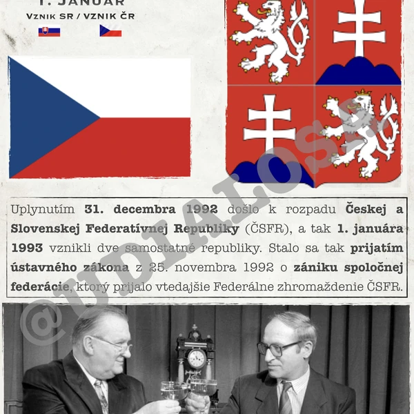Významné udalosti - Január 