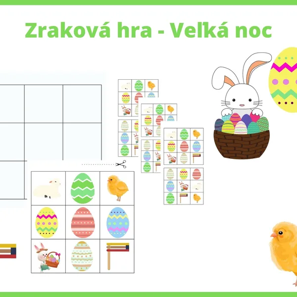 Zraková hra - Veľká noc