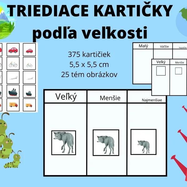 Trediace kartičky