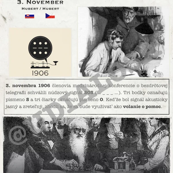 Významné udalosti - november